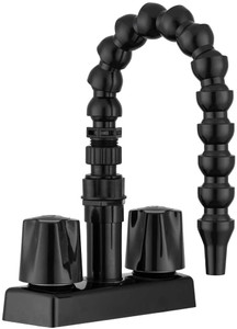 Dura Faucet RV Exterior Quick Connect Faucet with Flexible Gooseneck Spout (Black) Faucet with Spout Black Dura Faucet RV Exterior Quick Connect Faucet with Flexible Gooseneck Spout (Black) Faucet with Spout Black