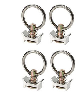 DECKED AT5 Load Locks w/Stainless Steel Attachment Loops Set of Four Load Locks