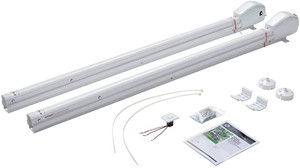Standard 12V Universal Awning Hardware Kit for 5th Wheel RVs, Travel Trailers and Motorhomes White