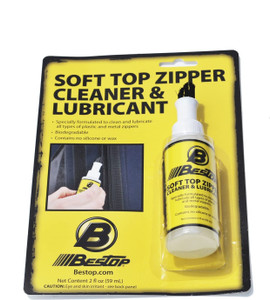 Bestop 11216-00 Zipper Cleaner and Lubricant, 2 oz (Single bottle, boxed) Bestop 11216-00 Zipper Cleaner and Lubricant, 2 oz (Single bottle, boxed)