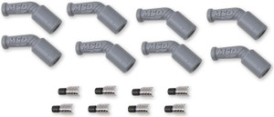 MSD LS1, 45 Degree Boots & Terminals Set of 8 MSD LS1, 45 Degree Boots & Terminals Set of 8