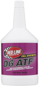 Red Line RED30704 D6 Automatic Transmission Fluid - 1 Quart 1 Quart (32 Ounces) 1 Pack