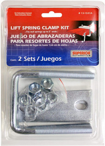 Superior 131501A Leaf Spring Clamp Kit, 3" Superior 131501A Leaf Spring Clamp Kit, 3"
