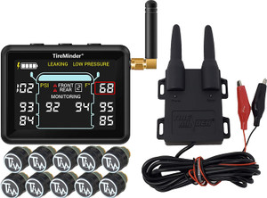 TireMinder i10 RV TPMS with 10 Transmitters