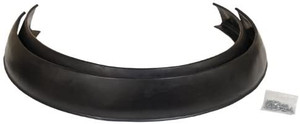 Pacer Performance 52-175 Flexy Flares Black 4-1/4" x 58" Xtra Wide No Lip Side Mount Rubber Fender Extension Kit - 2 Piece Pacer Performance 52-175 Flexy Flares Black 4-1/4" x 58" Xtra Wide No Lip Side Mount Rubber Fender Extension Kit - 2 Piece