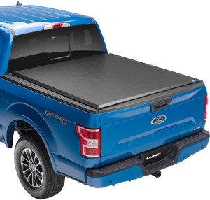 Lund 96014 Genesis Roll-Up Tonneau Cover Roll-Up 6' Bed Black Leather Look