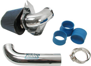 BBK Performance 1557 Cold Air Intake System - Power Plus Series Performance Kit For Ford Mustang 5.0L - Fender well Style - Chrome Finish