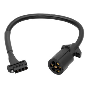 Wesbar Vehicle/Trailer Adapter - 7-Way Blade to 5-Way Flat - 18" Wire Wesbar Vehicle/Trailer Adapter - 7-Way Blade to 5-Way Flat - 18" Wire