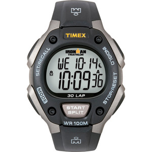 Timex Ironman Triathlon 30 Lap - Black/Silver Timex Ironman Triathlon 30 Lap - Black/Silver