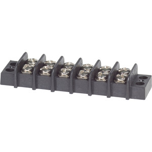 Blue Sea 2406 Terminal Block 20AMP - 6 Circuit Blue Sea 2406 Terminal Block 20AMP - 6 Circuit