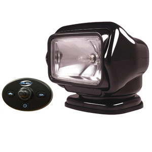 Golight Stryker Searchlight 12V w/Wired Dash Control & 20' Wire Harness - Black Golight Stryker Searchlight 12V w/Wired Dash Control & 20' Wire Harness - Black