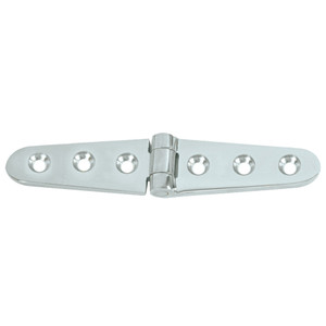Whitecap Strap Hinge - 304 Stainless Steel - 6" x 1-1/8" Whitecap Strap Hinge - 304 Stainless Steel - 6" x 1-1/8"