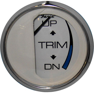 Faria Chesapeake White SS 2" Trim Gauge (J/E/Suzuki Outboard) Faria Chesapeake White SS 2" Trim Gauge (J/E/Suzuki Outboard)