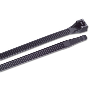Ancor 17" UV Black Heavy Duty Cable Zip Ties - 10 pack Ancor 17" UV Black Heavy Duty Cable Zip Ties - 10 pack