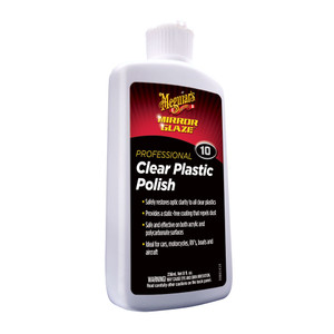 Meguiar's #10 Clear Plastic Polish - 8oz Meguiar's #10 Clear Plastic Polish - 8oz