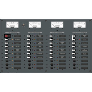 Blue Sea 8195 AC Main + 8 Positions / DC Main + 29 Positions Blue Sea 8195 AC Main + 8 Positions / DC Main + 29 Positions
