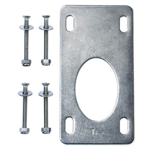 Tigress Gunnel Mount Backing Plates f/88502 Outrigger Holder- Pair Tigress Gunnel Mount Backing Plates f/88502 Outrigger Holder- Pair