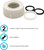 Dura Faucet (DF-RK510-WT) RV Faucet Spout Nut and Rings Replacement Kit (White) Dura Faucet (DF-RK510-WT) RV Faucet Spout Nut and Rings Replacement Kit (White)