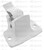 Dometic Parts 3314067.004B Wall Mount Bracket White F/New Dometic Parts 3314067.004B Wall Mount Bracket White F/New