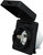 Valterra A10-30INBKVP 30 Amp Power Inlet - Black 30 Amp Black Valterra A10-30INBKVP 30 Amp Power Inlet - Black 30 Amp Black