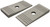 Pro Comp 99250B 2.5 Degree Shim, 2.5" Wide, 1 Pair Pro Comp 99250B 2.5 Degree Shim, 2.5" Wide, 1 Pair