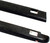 Wade 72-41114 Truck Bed Rail Caps Black Smooth Finish with Stake Holes for 2007-2014 Chevrolet Silverado 1500 Crew Cab Extended Cab with 5.8ft Bed (Set of 2)