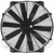 Flex-a-lite 236 Flex-Wave Reversible Electric Fan, 16"