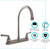 Dura Faucet (DF-PK330HC-SN) RV J-Spout Kitchen Faucet (Brushed Satin Nickel) Dura Faucet (DF-PK330HC-SN) RV J-Spout Kitchen Faucet (Brushed Satin Nickel)
