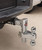 Trimax TRZ8ALRP 8" Aluminum Adjustable Hitch with Dual Hitch Ball and Receiver Adjustment Pin