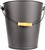 Pleasant Hearth 614 Fireplace Ash Bucket with Lid, Black Pleasant Hearth 614 Fireplace Ash Bucket with Lid, Black