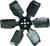 Derale 17317 Heavy Duty Fan Blade Series 1000 17" Steel Rigid Race Belt Driven Fan Standard Rotation Derale 17317 Heavy Duty Fan Blade Series 1000 17" Steel Rigid Race Belt Driven Fan Standard Rotation