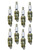 ACCEL PLUGS 8179 High Performance Copper Spark Plug with Resistor, 8 Pack