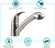 Dura Faucet (DF-NMK852-SN) RV Pull-Out Kitchen Faucet (Brushed Satin Nickel)
