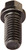 Trans-Dapt 4025 3/8 Hex Header Bolts - 12
