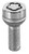 McGard 28018 Chrome Bolt Style Radius Seat Bolt Locks, M14 x 1.5 Thread Size, Set of 4