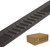 Raptor Series 09-18 Dodge Ram 1500 Crew Cab; 10-18 Dodge Ram 2500/3500 Crew Cab 6 Inch Black Textured Aluminum OEM Running Boards