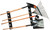 Buyers Products LT37 6-Tool Landscape Truck and Trailer Rack Buyers Products LT37 6-Tool Landscape Truck and Trailer Rack