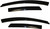 Auto Vent Shade 94373 Original Vent Visor Side Window Deflector Dark Smoke, 4-Piece Set for 2012-2018 Ford Focus Auto Vent Shade 94373 Original Vent Visor Side Window Deflector Dark Smoke, 4-Piece Set for 2012-2018 Ford Focus
