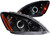Anzo USA 121102 Mitsubishi Lancer Projector with Halo Black Headlight Assembly - (Sold in Pairs)