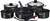 Magma Nesting 10-Piece Induction Compatible Cookware Jet Black Magma Nesting 10-Piece Induction Compatible Cookware Jet Black
