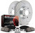 Power Stop K7871 Z23 Evolution Sport Rear Brake Kit- Drilled/Slotted Rotors & Carbon Fiber Ceramic Brake Pads