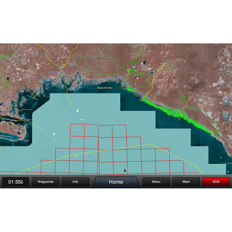 Garmin Standard Mapping® - Gulf Coast Professional microSD™/SD™ Card