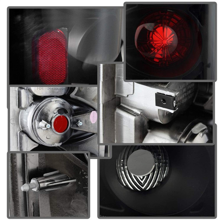 Spyder Auto ALT-YD-DRAM02-BSM Dodge Ram Tail Light Black Smoke