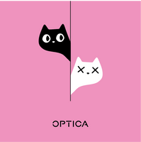 Lenticular Pink Cat Laser Stickers! Lenticular Pink Cat Laser Stickers!