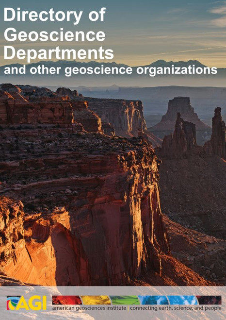 Directory of Geoscience Departments Personal Subscription Directory of Geoscience Departments Personal Subscription