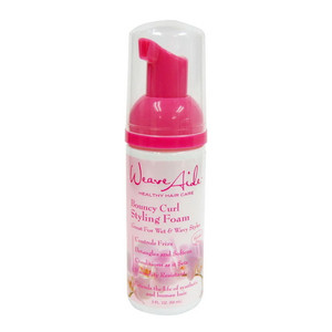 Weave Aide Bouncy Curl Styling Foam for Long-Lasting Curl Definition, 2 Oz Weave Aide Bouncy Curl Styling Foam for Long-Lasting Curl Definition, 2 Oz
