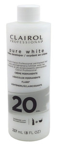 Clairol Pure White 20 Creme Developer Standard Lift 8Oz Clairol Pure White 20 Creme Developer Standard Lift 8Oz
