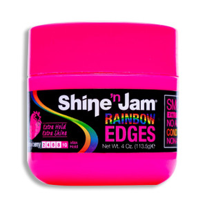 Ampro Shine 'n Jam Rainbow Strawberry Scent Styling Gel 4 oz Ampro Shine 'n Jam Rainbow Strawberry Scent Styling Gel 4 oz