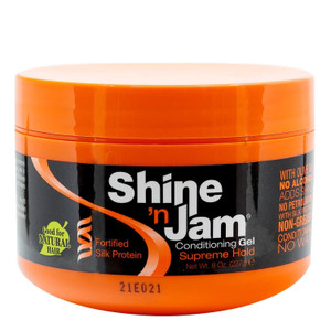 Ampro Shine 'n Jam Supreme Hold Braid Gel 8 oz Ampro Shine 'n Jam Supreme Hold Braid Gel 8 oz