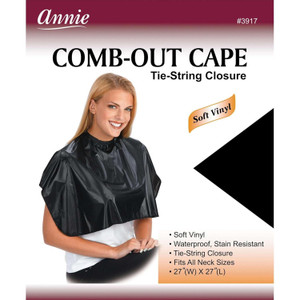 Annie #3917 Comb-Out Cape Vinyl Material, 1 Ea Annie #3917 Comb-Out Cape Vinyl Material, 1 Ea